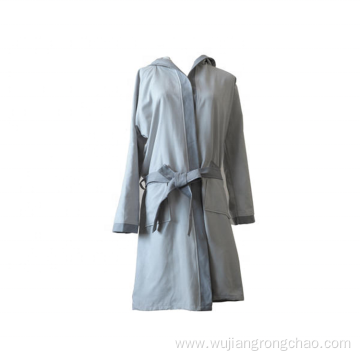 Luxury suede Breathable comfort Hotel microfiber bathrobe